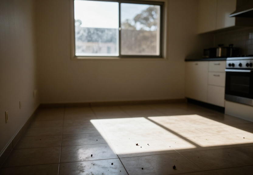 Inspecting a Wattle Grove kitchen for cockroaches